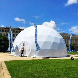 Luxueux et beau couple 6M en plein air tente de dôme avec équipement de salle de bain - Product Image 1