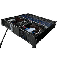 Amplificateur de puissance professionnel à 4 canaux 4*2200W, boîtier métallique, montage en rack, amplificateur audio