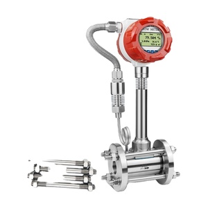 Hoge Precisie <span class=keywords><strong>Vortex</strong></span> <span class=keywords><strong>Flow</strong></span> <span class=keywords><strong>Meter</strong></span> Voor Gas Lpg En Aardgas Dn100 Met Rs485 Modbus Output En Temperatuurcompensatie - Product Image 6