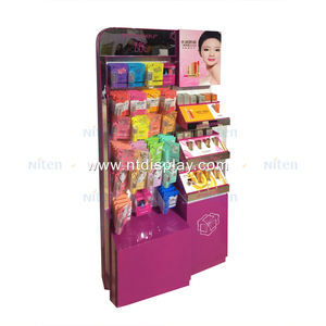 Présentoir sur pied autoportant pour gloss et rouges à lèvres, unité de test pour produits cosmétiques et de maquillage - Product Image 5