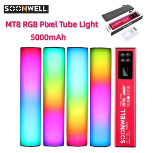 SOONWELL MT8 Pixel RGB Tube bâton lumineux 5000mAh avec effets de pixels d'éclairage FX pour la photographie <span class=keywords><strong>Stuido</strong></span> vidéo baguette d'éclairage - Product Image 3