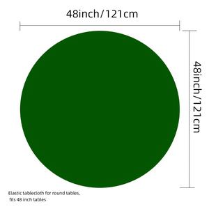 Copritavolo in feltro <span class=keywords><strong>per</strong></span> giochi di carte come poker, mahjong, domino, bridge e giochi <span class=keywords><strong>da</strong></span> <span class=keywords><strong>tavolo</strong></span>, <span class=keywords><strong>tovaglia</strong></span> elastica aderente <span class=keywords><strong>per</strong></span> tavoli rotondi - Product Image 2