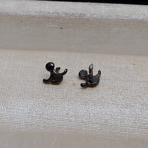 Handmade DIY Accessories Silver Pearl <b>Dog</b> Mouth Tray Baroque Three Petal Mouth 4121 <b>Jewelry</b> Findings 10 Pieces Handmade Empty - Product Image 4