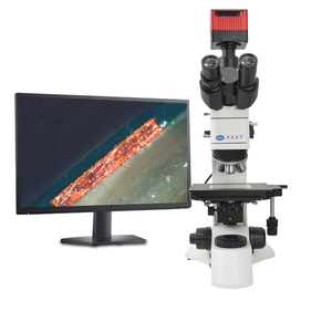 EOC 8.3 MP 4K <span class=keywords><strong>USB</strong></span> <span class=keywords><strong>Microscope</strong></span> métallographique trinoculaire numérique Analyse de polarisation optique avec caméra métallurgique - Product Image 3