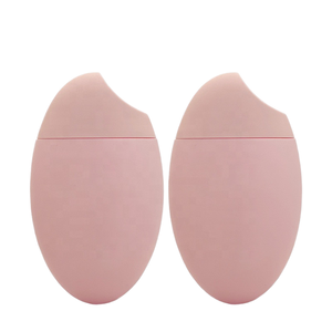 Emballage de bouteille de crème solaire ovale de conception crantée innovante vide de 50g pour la lotion de crème de crème de BB de fond de teint liquide de correcteur de main - Product Image 1