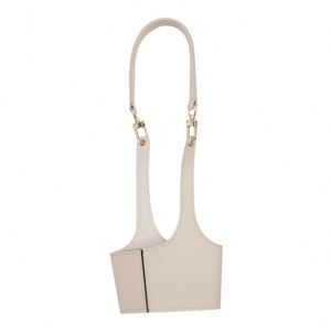 Porte-bouteille d'eau avec sangle, sacoche en cuir PU, housse de protection pour tasse, pochette portable pour bouteille d'eau, housse pour tasse à café - Product Image 4