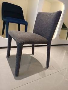 <span class=keywords><strong>Chaise</strong></span> individuelle en tissu lin moderne pour salon et chambre à coucher, vente directe d'usine, succès commercial garanti - Product Image 2
