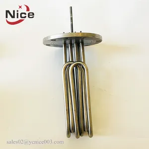 Nice 240v Immersing Water Heater Element Industrial Flange Immersion Heater Electric Flange Tubular Heater