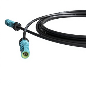 Arnés de Cableado Coaxial HSD Rosenberger Serie D4Z005-000A, Caja de Plástico de Una Sola Cámara con Cabeza Recta, RG174 DACAR535 <span class=keywords><strong>DACAR</strong></span> 636 - Product Image 1