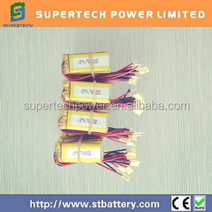 PL551838P 350 мАч <span class=keywords><strong>3</strong></span>.7 В литий-полимерный аккумулятор для цифровой код - Product Image 2