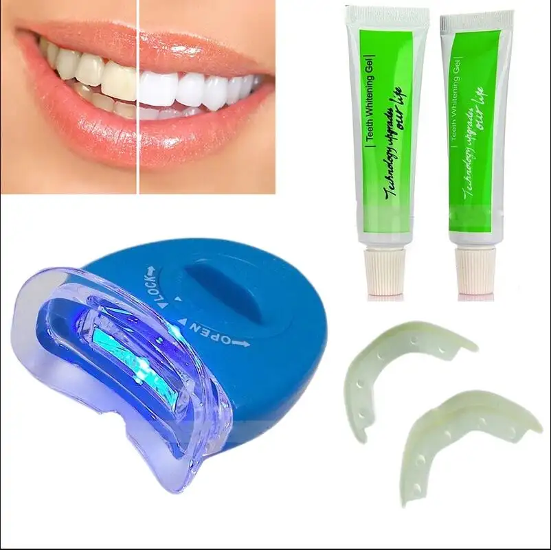 LED Light Teeth Whitening Tooth Gel Whitener Bright White Teeth for Personal Dental Treatment Health Oral Care Dentist