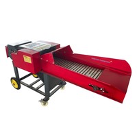 Coupe-herbe automatique 4-7,5 KW, hacheuse de fourrage électrique, broyeur d'herbe, machine à broyer les aliments pour le bétail et la volaille