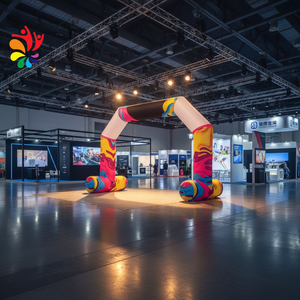 Arco Inflable para Carreras al Aire Libre, Personalizable con Logotipo o Pintado con Aerosol, para Colocar en la Carretera - Product Image 1