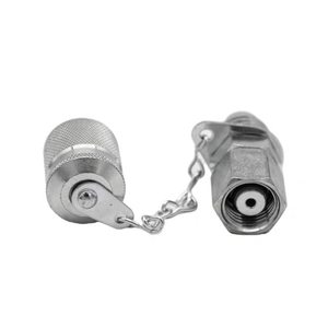 ข้อต่อทดสอบแรงดัน Shengya รุ่น PT-00A2 ทำจากเหล็กกล้าคาร์บอนแบบเกลียว สำหรับการทดสอบแรงดัน - Product Image 1