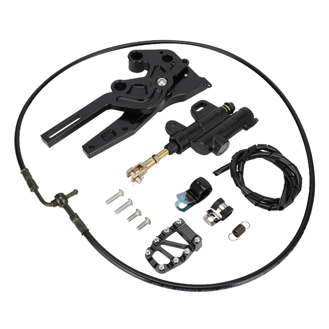 High Quality Aluminum Black Foot Brake Set Light Bee S/X SEGWAY X160 X260 Motorcycle Lower Body System Accessory with Warranty