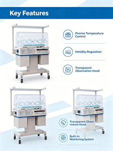 <span class=keywords><strong>Incubadora</strong></span> para Bebés con Temperatura Controlada por Computadora, Pantalla LED, <span class=keywords><strong>Incubadora</strong></span> Neonatal para el Cuidado del Bebé, para el Cuarto Pediátrico del Hospital - Product Image 5