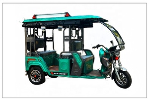 Tertutup 1000w dioperasikan dengan baterai Auto kargo listrik dan penumpang <span class=keywords><strong>4</strong></span> kursi untuk tiga roda listrik penumpang roda tiga - Product Image 5