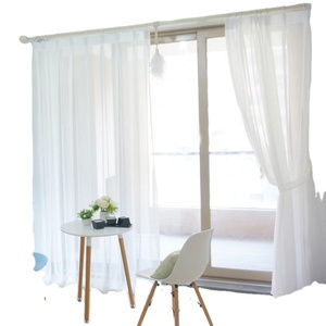 ¡Novedad de 2025! Cortinas ignífugas AY, cortina de tela personalizada, cortina de gasa, cortinas de Hotel, ventana francesa de poliéster - Product Image 5