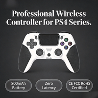 Manette de jeu sans fil Pro 2026 pour PS4, Joystick à batterie longue durée 800 mAh avec fonction Turbo, Contrôleur tactile précis Modèle exclusif