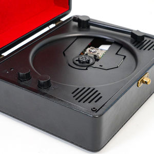 <span class=keywords><strong>Lecteur</strong></span> de <span class=keywords><strong>CD</strong></span> rétro carré personnalisé Fournitures de fête portables Bluetooth Lecteurs de <span class=keywords><strong>CD</strong></span> personnels pour les jeunes - Product Image 4