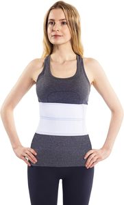Cinturón de recuperación estomacal posparto <span class=keywords><strong>Medica</strong></span> Nylon Tummy Tuck Compresión Wrap Abdominal Binder para recuperación posquirúrgica - Product Image 6