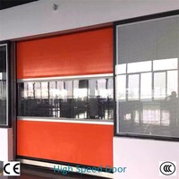 Puerta Seccional Industrial para Techo con Aislamiento de Aire, Superficie Acabada y Tamaño Personalizado para Almacén