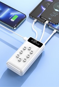 تصميم جديد سعة كبيرة ، شاحن بنك طاقة ، كوب شفط مدمج في كابل مع مصاصة - Product Image 4