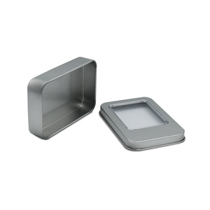 Child Proof Resistant Tinplate <b>Box</b> Custom Printed PP Metal Can Smell Proof Child Safety <b>Lock</b> Tin Container Recycled Storage - Product Image 5