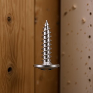 Tornillo Autoperforante de Acero Inoxidable # Tornillos de cabeza pan de rosca gruesa de 8 x 3/4 pulgadas para fijación de paneles de yeso a madera - Product Image 2