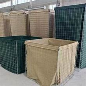 Aanpasbare Vierkante Gelaste Gabion Box Verdediging Barrière Explosieveilige Kooi Hoge Dichtheid Gegalvaniseerde Ijzerdraad Gabion Kooi - Product Image 3