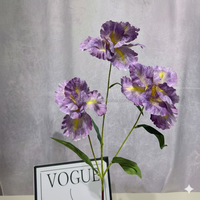 Roses en gros, centres de table en hortensias, fleurs artificielles de lavande violet clair, fleurs artificielles en soie pour mariage, fleurs artificielles de violette et de lilas