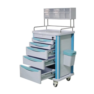 ЕС-стандартная тележка для неотложной медицинской помощи ABS-модульная пластиковая тележка для больниц и клиник - Product Image 5