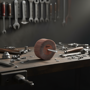 Ttake Abrasive Flap <b>Wheel</b> 40x15 Mm 6 Mm Shaft 80 Grit For <b>Grinding</b> - Product Image 3