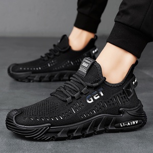 Giày thể thao nam đế thấp, thoáng khí, thiết kế giản dị, đế dày, lưới chống trơn, thích hợp cho mùa xuân, hè, thu, đông. - Product Image 3