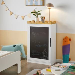 Armoires pour enfants Coffres de rangement pour jouets avec tableau noir Boîtes de rangement en MDF pour jouets - Product Image 2