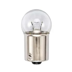 Ba15s lâmpada de halogêneo com contato único, g18 g6, lâmpada de halogênio automática, 28v 10.4w, luz de seta de carro incandescente, miniatura