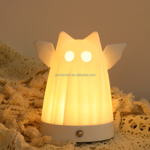 Lampes décoratives imprimées en 3D pour la fête de la Toussaint, <span class=keywords><strong>lampe</strong></span> de table rechargeable, veilleuse pour la fête des Saints, cadeau LED pour garçons - Product Image 4