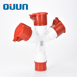 Enchufes de múltiples salidas Tamaño personalizado Carga de energía Cable de extensión <span class=keywords><strong>Nonin</strong></span> Personalizado Buena calidad 380V 4P Industrial OEM Rojo IP44 - Product Image 6