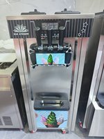Machine automatique à crème glacée molle nouvelle utilisation à domicile trois saveurs yaourt lait chocolat eau Type économique
