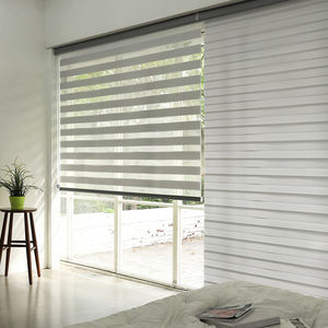 Persianas Zebra Coreanas Naturales Personalizadas, Cortinas Enrollables Motorizadas para Ventanas, Día y Noche, con Filtro de Luz Automático, Modernas - Product Image 2