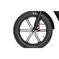 Vélo cargo électrique KOOLUX X9 PRO 20 pouces avec moteur arrière - Cadre en acier, moteur sans balais 250W, autonomie 100-180 km