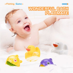 JOYSUN Jouets <span class=keywords><strong>de</strong></span> <span class=keywords><strong>bain</strong></span> pour bébé, filet <span class=keywords><strong>de</strong></span> pêche, animaux, canards, jeu <span class=keywords><strong>de</strong></span> pêche pour enfants - Product Image 3