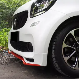 High Quality Body Kit Car Anterior Lip Front Bumper Lip For Smart Fortwo W453 2015-2019