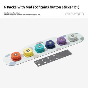 Grosir plastik ramah lingkungan tikar tombol bicara hewan peliharaan pelatihan bel dengan rekaman suara tombol anjing mainan komunikasi - Product Image 4