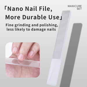 Kit de manucure portable 3 en 1 - Coupe-ongles + Repousse-<span class=keywords><strong>cuticules</strong></span> + Lime à ongles - Product Image 6