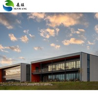 Almacén de Estructura de Acero Dedicado a Logística Senwang, Diseño de Acceso Sencillo para Centro de Carga, Almacenamiento de Mercancías en Contenedores, 1 Año