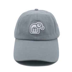 หมวกแก๊ปปักโลโก้แบบกำหนดเอง 6 แผง ผ้าฝ้ายซักล้าง ทรง Dad Hat ปรับขนาดได้ หลายสี ทรงเบสบอลแบบไม่แข็ง - Product Image 3