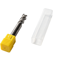 Fraise en spirale à 3 dents en carbure pour CNC, queue de 4 mm pour la découpe de l'aluminium (3 mm, 4 mm, 6 mm), outils de fraisage OEM/ODM disponibles