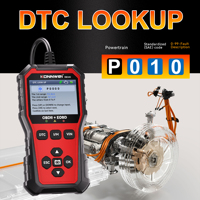 Nuevo Escáner de Diagnóstico Automotriz Konnwei Kw340 con Pantalla LCD de 2.8 Pulgadas, Lector de Códigos OBD2 con Funciones Completas y Analizador de Motor