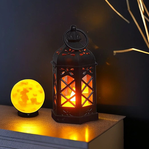 Linterna LED sin Llama – Linterna de Vela Vintage, Decoración Colgante para Exteriores e Interiores – Jardín, Patio, Fiesta, Ambiente Festivo - Product Image 1